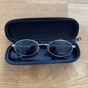 COPY - GIORGIO ARMANI SMALL ROUND SUNGLASSES W/ C…